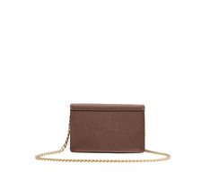 Bolsa Tiracolo Pequena Monocolor Marrom