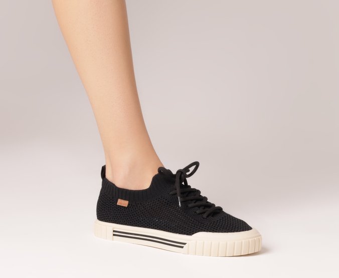 Tênis Knit Alê Preto