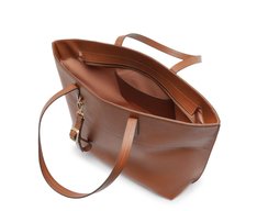 Bolsa Shopping Grande Chaveiro Marrom