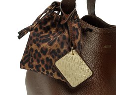 Bolsa Shopping Grande Eco Tec Marrom