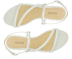 Rasteira Textura Glam Prata