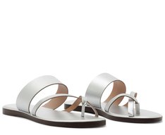 Rasteira Minimal Chic Prata