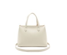 Bolsa Tote Média Porta Cartão Branca