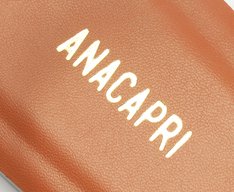 Sandália Slim Elástico Comfy Marrom