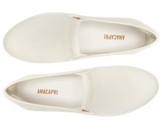Tênis Slip On Sola Alta Liso Branco