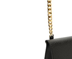 Bolsa Tiracolo Pequena Minimal Preta