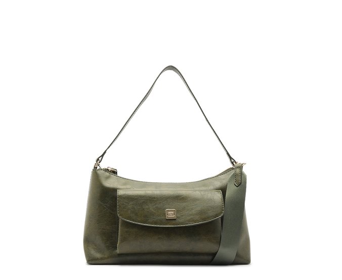Bolsa Tiracolo Média Lux Verde