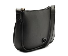 Bolsa Tiracolo Pequena Cápsula Mono Preta