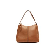 Bolsa Shopping Média Hobo Marrom