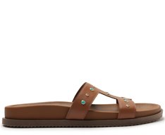 Papete Recortes Tira H Tachas Multicolor E Marrom