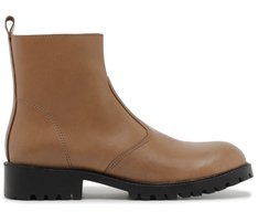 Bota Tratorada Couro Marrom