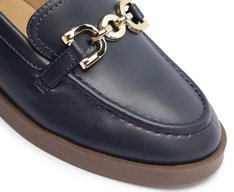 Mocassim Classico Bridão Azul