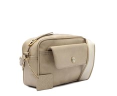Bolsa Tiracolo Pequena Duetto Branca