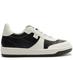 Tênis Recortes Nylon Preto