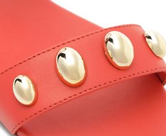 Sandália Maxi Tachas Laranja