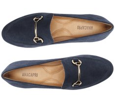 Mocassim Bridão Essencial Azul