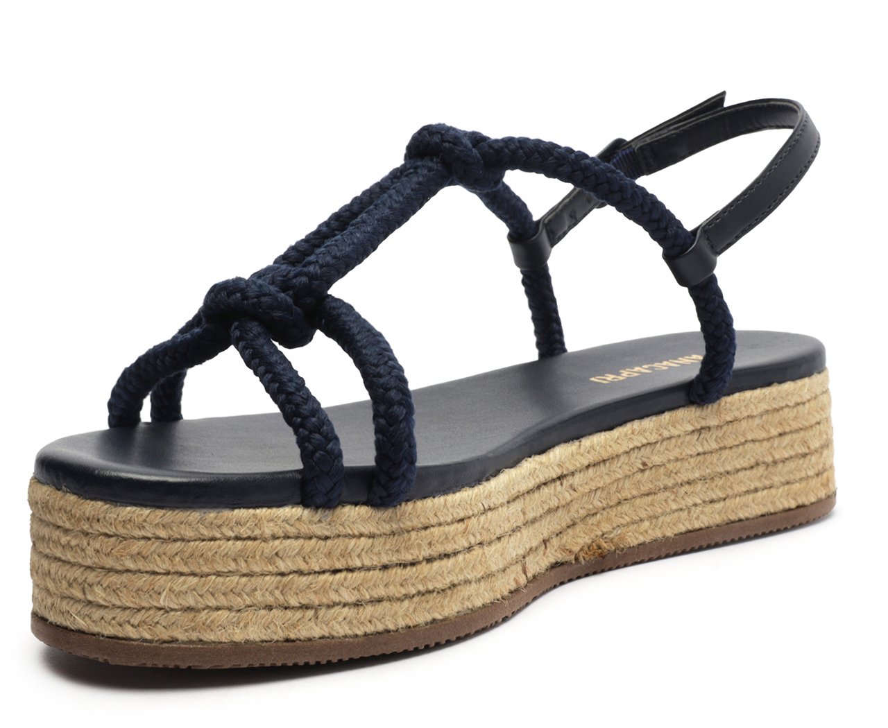 Anacapri Sandalia Plataforma De Corda Sandália Plataforma Tiras