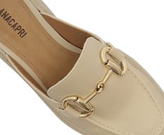 Mocassim Sola Alta Manada Bege