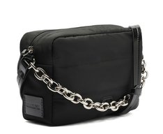 Bolsa Tiracolo Média Fluffly Corrente Preta