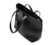 Bolsa Shopping Grande Bag Charm Preta