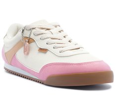 Tênis Lucy Multicolorido Branco e Rosa