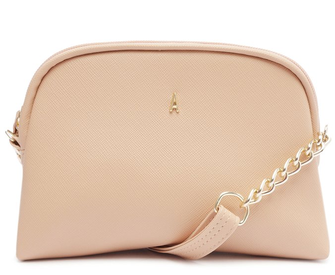 Bolsa Crossbody Pequena Minimal Nude