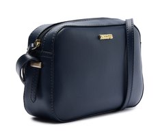 Bolsa Tiracolo Média Retangular Minimal Azul