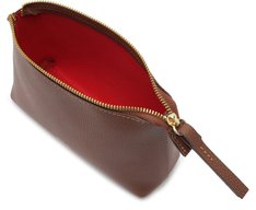 Necessaire Pequena Valentina Marrom