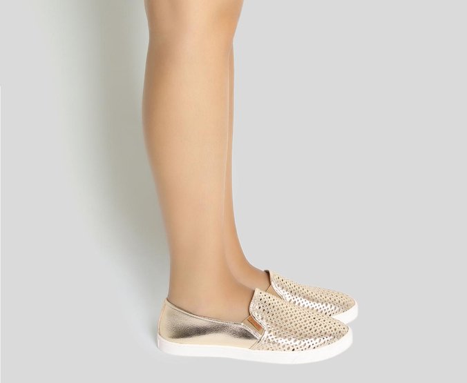 Tênis Slip On Ana Dourado