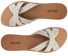 Rasteira Glam Hot Fix Prata