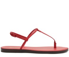 Rasteira Slim Monocolor Vermelha