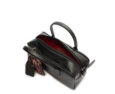 Bolsa Tote Média Lenço Preta
