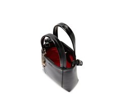 Bolsa Tote Média Madri Chaveiro Preta