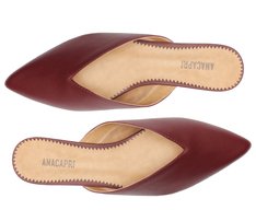 Mule Bico Fino Roxa