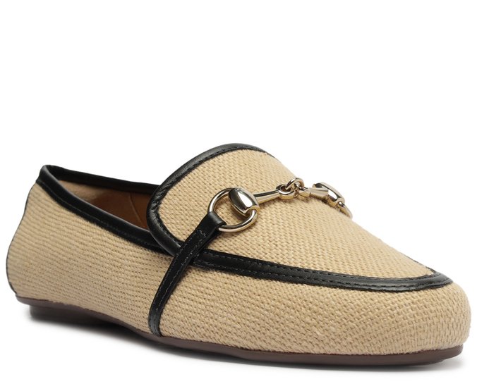 Mocassim Clássico Palha Bridão Bege