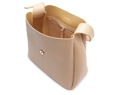 Bolsa Shopping Grande Hobo Pin A Bege