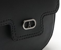 Bolsa Tiracolo E Pochete Pequena Glow Preta