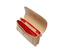 Bolsa Tiracolo Pequena Aurora Bege