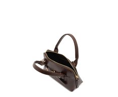 Bolsa Tote Pequena Detalhe Gancho Marrom