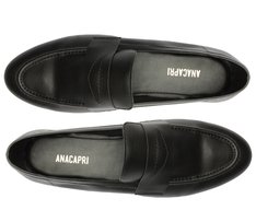 Mocassim Basic Pala Costurada Preto