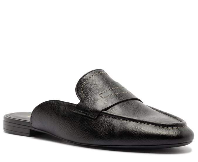 Mule Liso Monocolor Preto