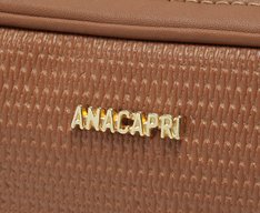 Bolsa Tiracolo Pequena Palha Marrom