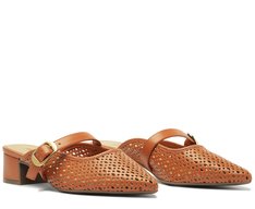 Sandália Mule Fivela Ana Laranja