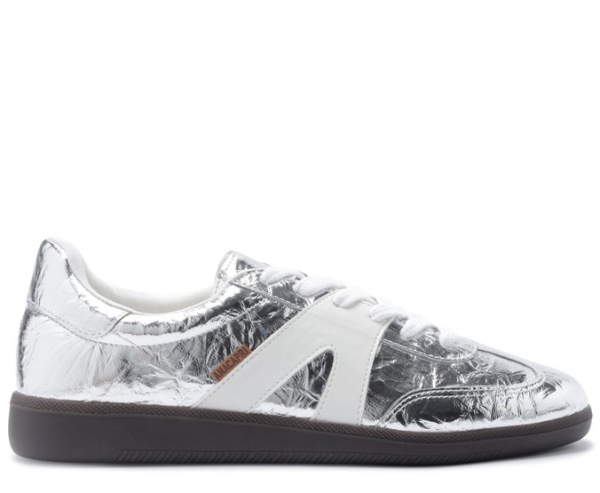プルタブSILVER925 Tênis Chuteira New Ana Metalizado Prata | Anacapri