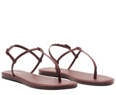 Sandália Slim Monocolor Roxa