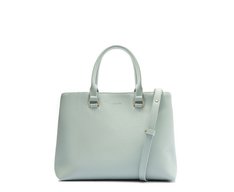 Bolsa Tote Média Divisórias Azul
