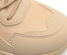 Tênis Nude Chunky Monocromático