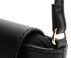 Bolsa Tiracolo Pequena Envelope Preta