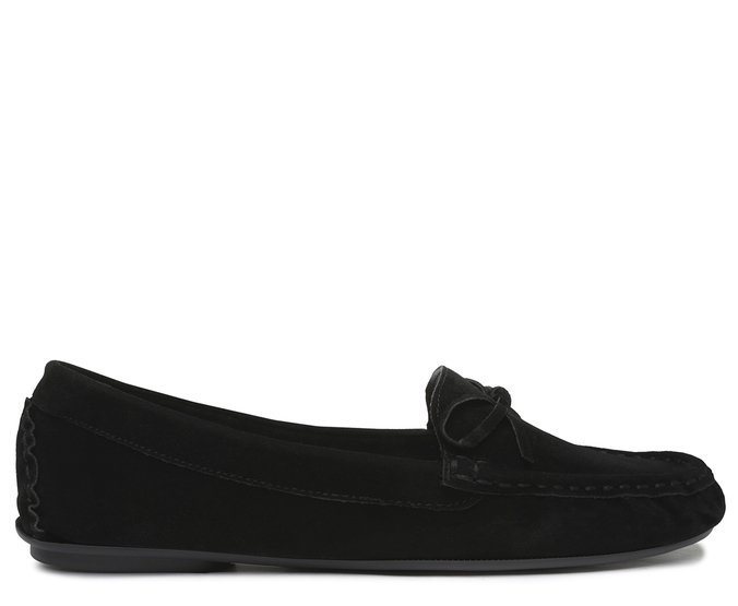 Mocassim Preto Acamurçado Lana