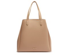 Bolsa Shopping Grande Minimal Bege